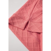 Casual Checkered Textured Tee and Drawstring Shorts - L thumbnail