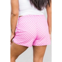 Azura Exchange High Waisted Plaid Athletic Shorts - L thumbnail
