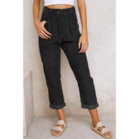 Azura Exchange High Waist Straight Leg Pants - 8 US thumbnail