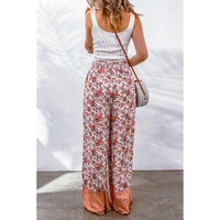 Azura Exchange Printed High Waist Wide Leg Pants - S thumbnail