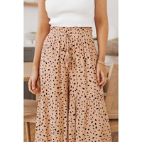 Azura Exchange Ruffle Wide Leg Palazzo Pants - M thumbnail