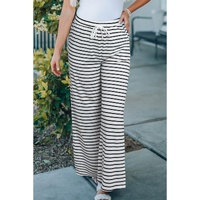 Azura Exchange Striped Wide Leg Pants - L thumbnail