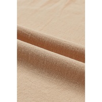 Azura Exchange Smocked High Waist Wide Leg Pants in Khaki - M thumbnail
