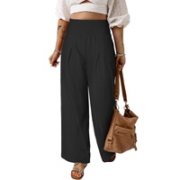 Azura Exchange Wide Leg Smocked Waistband Pants - XL thumbnail
