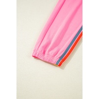 Pink Counting Rainbows High Waist Sweatpants - XL thumbnail