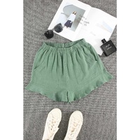 Azura Exchange High Waist Ruffle Shorts with Pockets - M thumbnail