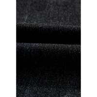 Carbon Grey Mineral Wash Raw Hem High Waist Flared Jeans - 4 US thumbnail