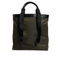 Dolce & Gabbana Men's Military Green Nylon Shoulder Strap Tote Bag - One Size thumbnail