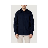 Calvin Klein Men's Blue Cotton Shirt - 41 IT thumbnail