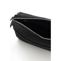 Logo Crossbody Bag with Magnetic Closure and Multiple Compartments One Size Men thumbnail