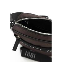 Logo Shoulder Strap Handbag with Zip Closure One Size Men thumbnail
