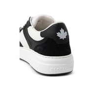 Dsquared² Men's Black And White Leather Sneaker - 41 EU thumbnail