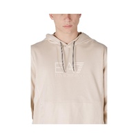 EA7 Emporio Armani Men's Beige Cotton Sweater - 46 IT thumbnail