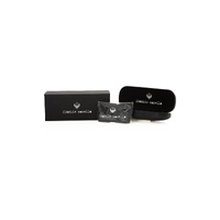 Frankie Morello Women's Geometric Chic Clubmaster Eyeglasses - One Size thumbnail