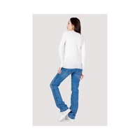 Guess Women's White Cotton Tops & T-Shirt - 44 IT thumbnail
