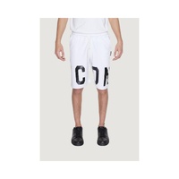 Icon Men's White Cotton Short - 44 IT thumbnail