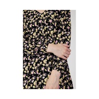 Jacqueline De Yong Women's Black Viscose Dress - 42 IT thumbnail