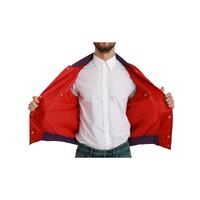Dolce & Gabbana Bomber Jacket with Multicolor Motive 50 IT Men thumbnail