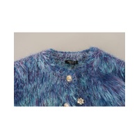 Dolce & Gabbana Women's Multicolor Polyester Fringes Coat Jacket - 42 IT thumbnail