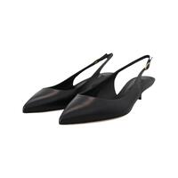 Slingbacks Heels Pumps with Buckle Closure and Logo Details 37 EU Women thumbnail