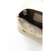 Leather Bag with Adjustable Shoulder Strap and Zip Closure One Size Men thumbnail