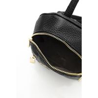 Leather Bag with Adjustable Shoulder Strap and Zip Closure One Size Men thumbnail