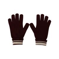 Patterned Cashmere Gloves with Byzantine Crown Detail 9 Men thumbnail