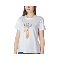 Liu Jo Women's White Cotton Tops & T-Shirt - 40 IT thumbnail