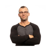 Lozza Unisex's Black Unisex Optical Frames - One Size thumbnail