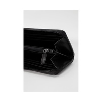 Love Moschino Men's Black Polyethylene Wallet - One Size thumbnail