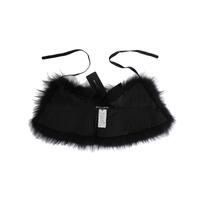Black Fox Fur Shoulder Wrap by Dolce & Gabbana 38 IT Women thumbnail