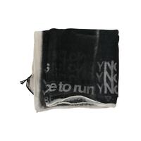 COSTUME NATIONAL CNC Scarf Bandana Hat - Black and White Print One Size Men thumbnail