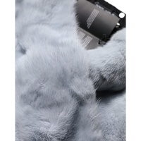 Dolce & Gabbana Women's Powder Blue Mink Fur Neck Warmer Scarf - One Size thumbnail