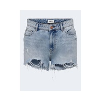 Only Women's Light Blue Cotton Short - 44 IT thumbnail