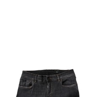 Dolce & Gabbana Men's Dark Gray Washed Cotton Slim Fit Denim Jeans - 52 IT thumbnail