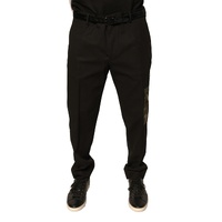 Dolce & Gabbana Men's Black Cotton  Cargo Casual Pants - 52 IT thumbnail