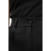 Dolce & Gabbana Women's Black Nylon High Waist Slim Fit Pants - 40 IT thumbnail