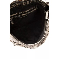 Pompei Donatella Women's Chic Python Print Leather Shoulder Bag - One Size thumbnail