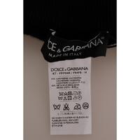 Black Cashmere Silk Stretch Tights Pants 36 IT Women thumbnail