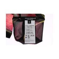 Floral Stretch Stockings with Logo Details M Women thumbnail