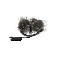 Dolce & Gabbana Crystal Fox Fur Earmuffs One Size Women thumbnail