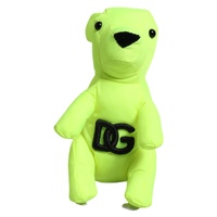 Dolce & Gabbana Men's Green Bear Embroidered Logo Keychain Clasp Keyring - One Size thumbnail