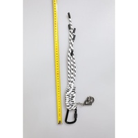 Dolce & Gabbana Men's Multicolor Tape String DG Logo Keychain Polyester Keyring - One Size thumbnail