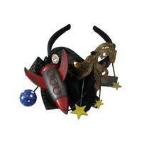 Dolce & Gabbana Rocketship Motive Headband One Size Women thumbnail