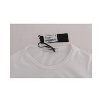 Stunning Logo Detail White T-Shirt by Daniele Alessandrini 2XL Men thumbnail