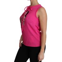 Stunning Dolce & Gabbana Family Silk Tank Top Shirt 40 IT Women thumbnail