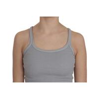 Pink Memories Round Neck Sleeveless Top Blouse 44 IT Women thumbnail