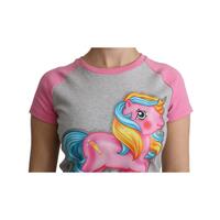 Moschino Couture Crew Neck T-shirt with My Little Pony Motif 46 IT Women thumbnail