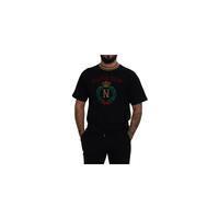 Authentic Dolce & Gabbana Logo Embroidered Short Sleeve T-Shirt 44 IT Men thumbnail