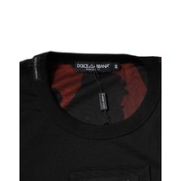Dolce & Gabbana Men's Multicolor Camouflage Crew Neck T-shirt - 46 IT thumbnail